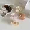 Medium Size Acetic Acid Hair Clip Colorful Camellia Hairpin Creative Shark Clip  Travel