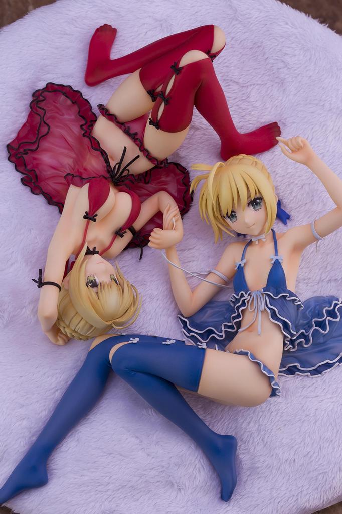 Nero Claudius Artoria Pendragon Scale PVC Figure Fate/EXTELLA & 1/7 Pre-painted