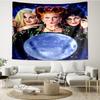 Hocus-Pocus Print Tapestry, Backdrop, Easy Setup, Ideal for Bedroom, Office & Living Room, with Aesthetic Wall Hanging Decor.