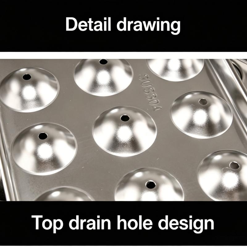 Round Ice Cubes Mold For Cocktails And Cold Drink Stainless Steel Ice Ball Making Mould For Parties And Gatherings