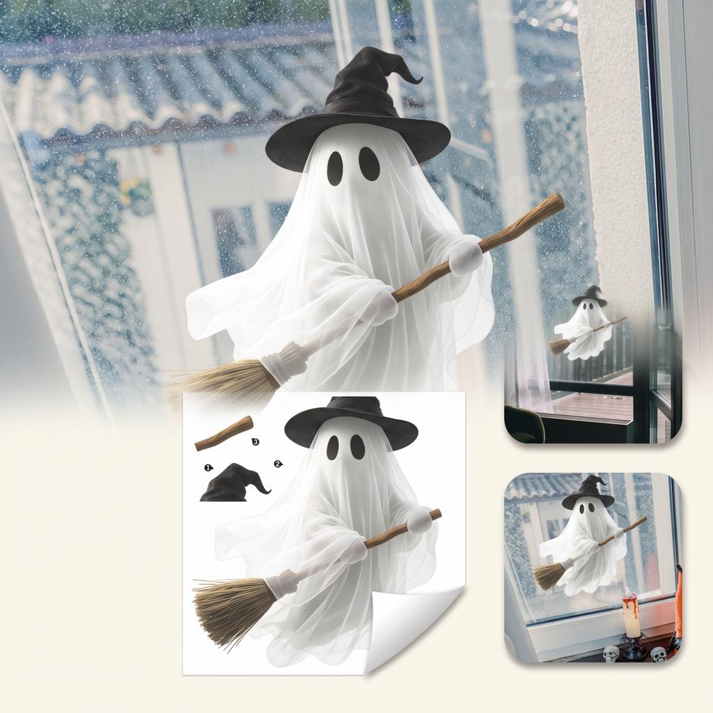 Halloween Wall Decals Stickers for Bedroom Living Room Entryway Home Decor