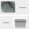 High Strength Plastic Outdoor Electrical Enclosures Weather Resistant Locking Cover For Garden Camping Installations