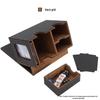 Dual Compartment Game Card Storage Box for 160+ Double Sleeved Cards - Fits Werewolf, Pokemon TCG, Ultraman Decks