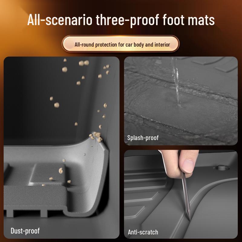 XPeng MONA M03 TPE Trunk Mat Car Interior Tail Box Accessory Foot Mats