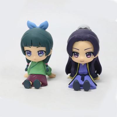 Anime 6cm Deníky lékárnice Maomao Jinshi Q Verze Sedící Postoj Akční Figurky Model Stolní Dekorace Ozdoba Dárky