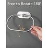 Adhesive Towel Racks For Bathroom Wall,Towel Holder,Stainless Steel Hand Towel Ring,Rack For Towel