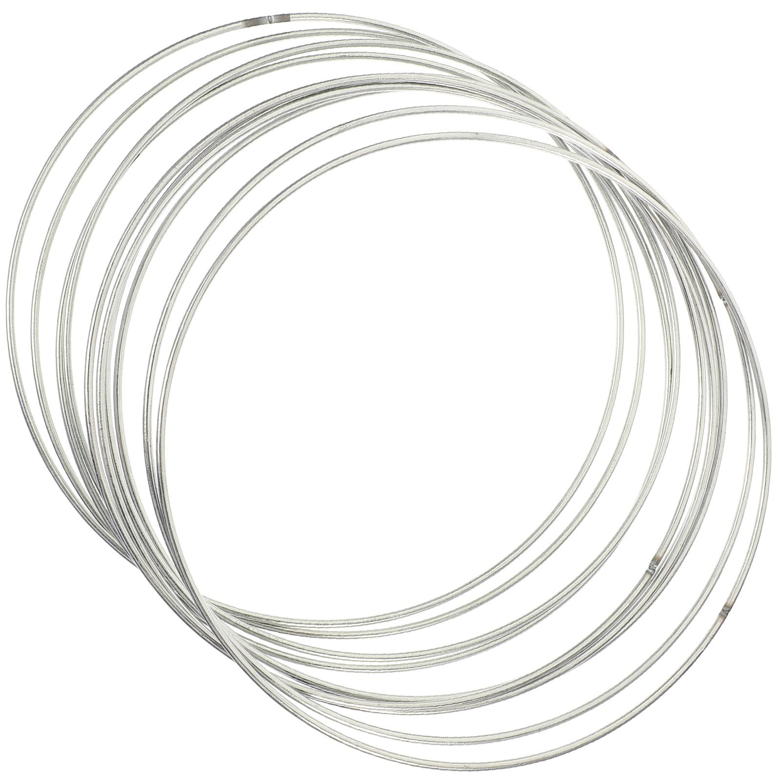 

30 шт. Кольцо Металлические Колокольчики Кольца Для Рукоделия Товары Для Ловец Снов Серебро