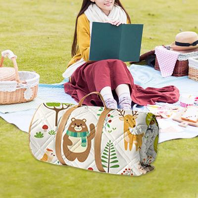 Picnic Blanket Folded Portable Camping for Outdoor Traveling Animals 180cm