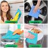 Thick Absorbent Dish Cloths & Multifunctional Scouring Pads for Kitchen Cleaning