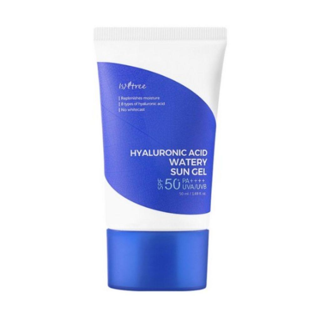 

ISNTREE Hyaluronic Acid Watery Sun Gel SPF50+ PA++++ 50ml Hydrating Lightweight Sunscreen