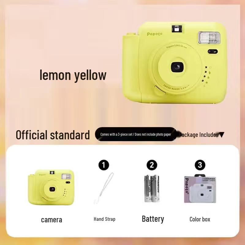 Popoto Mini Instant Camera - Portable Direct Print Student Travel Camera