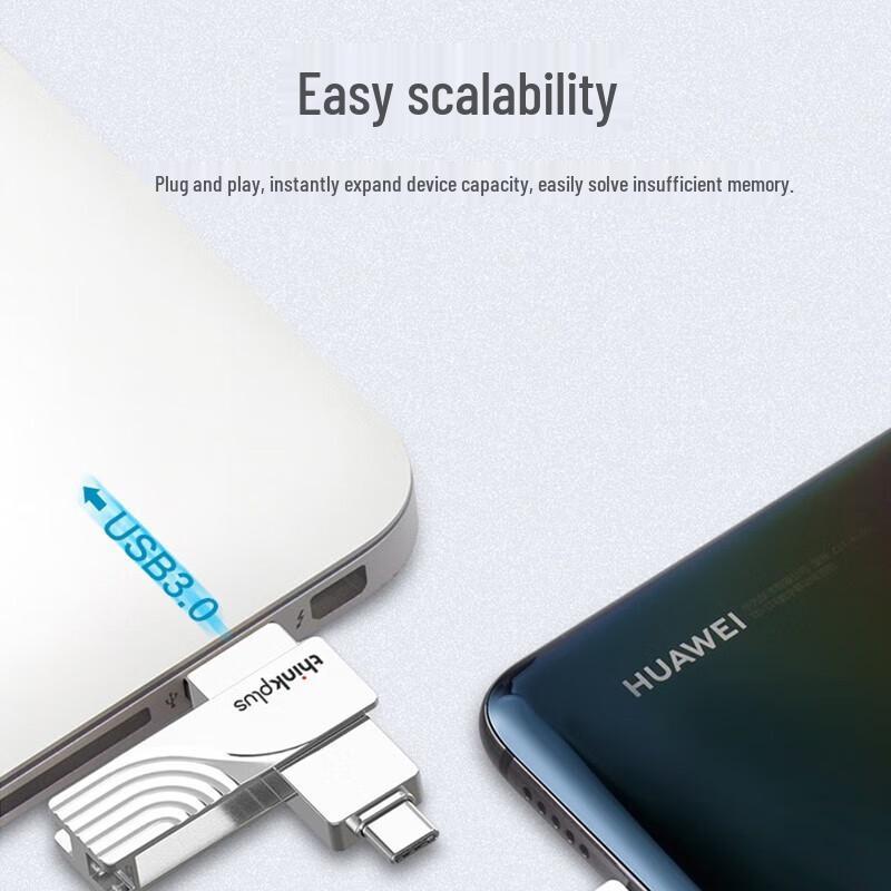 Lenovo TPCU301 Dual-Port USB 3.0 + Type-C USB Drive