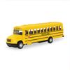 2025 Custom 1 43 Scale 14 Cm Metal Die Cast American School Bus Model Pull Back Toy for Boys Gifts
