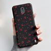 Casing For Nokia 2 2.1 2.2 3 3.1 Case Aesthetic Fashion Cute Cat Shockproof Back Cover Black Slim Soft TPU Silicone Phone Case