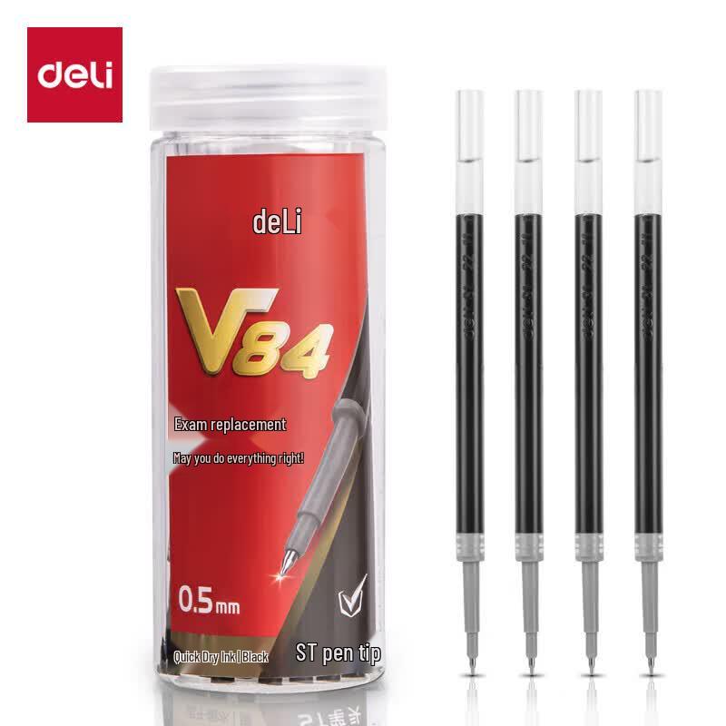 Deli 0.5mm Ret retractable Gel Pen Refills