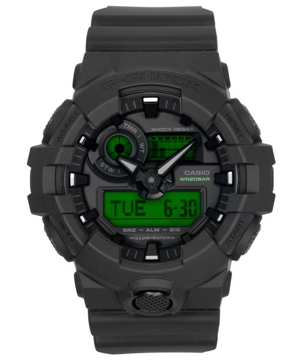 Casio G-Shock Analog Digital Black Dial Resin Quartz GA-700BEG-1A 200M Men s Watch