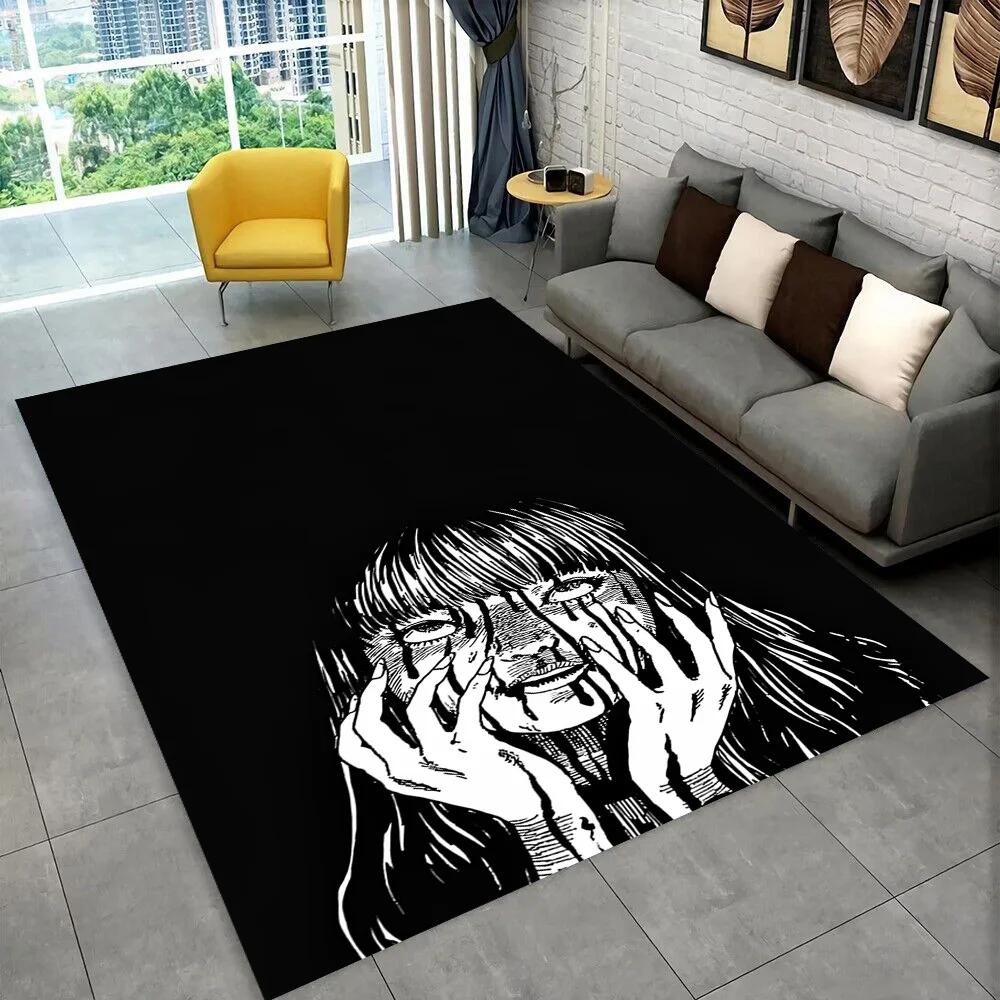 Horror Ito Tomie Kawakami Duch Kreskówkowy Dywanik Dywan do Salonu Sypialni Wystrój Domu, Dekoracja na Sofę Wycieraczka