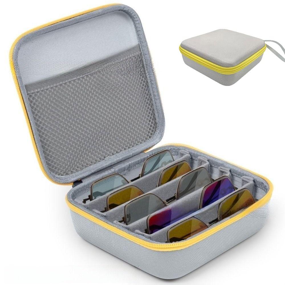 Hard Shell EVA Glasses Case Large Capacity Eyeglasses Storage  For Women Men