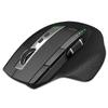 RAPOO MT750 Wireless Bluetooth DPI Supports Up To 4 Ergonomic 6 Programmable Optical Mouse with Side Compatible with and Black Mouse, 5.0/2.4GHz,
