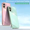 Plating Colorfast Silicone Phone Case for Apple iPhone 12 11 Pro Max Mini 12Pro 11Pro 12Mini 5G Soft Luxury Original Back Covers