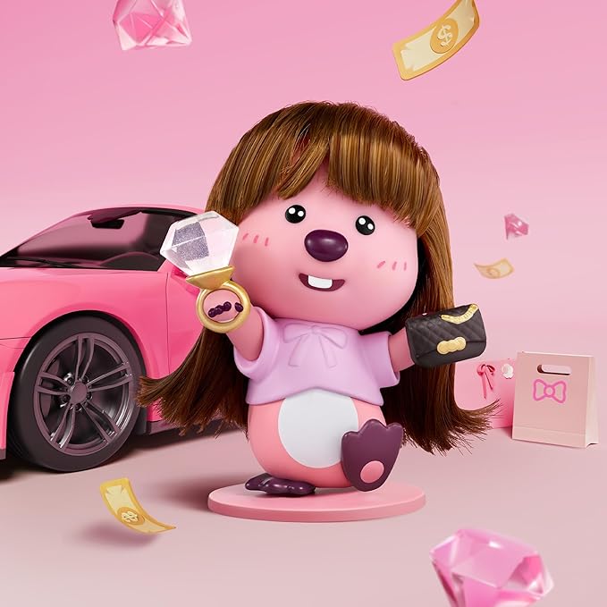 POP MART ZANMANGLOOPY's Moments Series Figures, Blind Box Figures, Holiday Birthday Gifts, Single Box