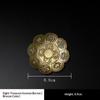 1Pcs Portable Incense Burner Multi Purpose Water Drop Shape Brass Incense Holder Home Office Teahouse Zen Ornament Supplies