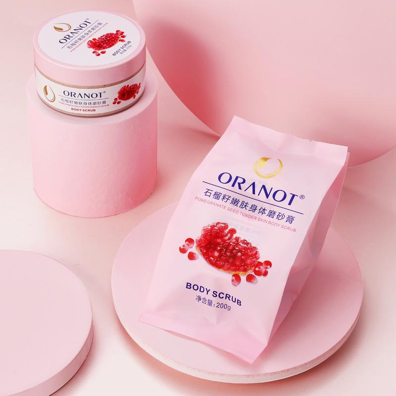 Oranno Pomegranate Seed Scrub Body Lotion - 3 Bottles