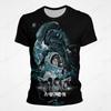 Movie Alien Mutation 3D Printed T-shirt Men's Fashion Hip Hop Trend Short Sleeve Top Cartoon Anime Role Playing Costume