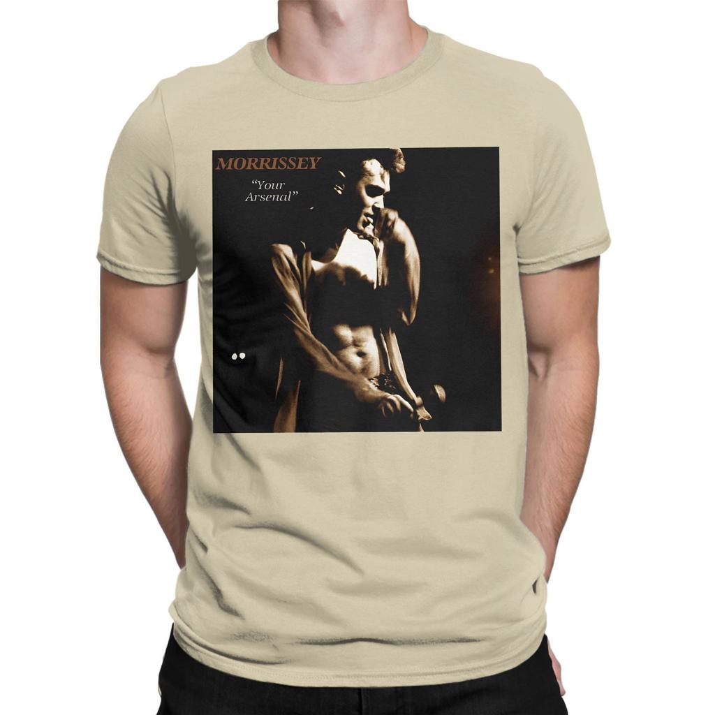 Vintage Morrissey Tour 2025 Gift 8 TShirt for Men Crewneck 100 Cotton T Shirts  Short Sleeve Tees Summer Tops