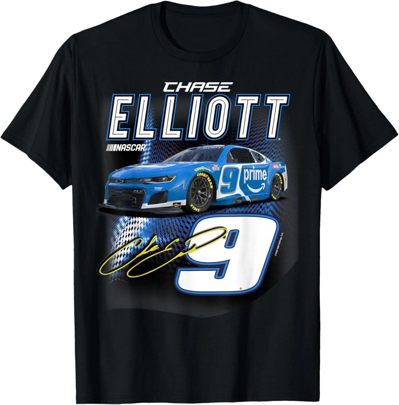 Hendrick Motorsports Elliott Chase Signature No 9 Camaro ZL1 T-Shirt L