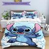 Stitch Clouds Print 3Pcs Bedding Setduvet Cover With 2 Bedropillowcase Home Birthday Gift