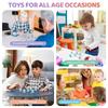 No Lights Fidget Keychain DIY Keyboard Clicker Toy Relaxing Pinch Toy