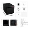ASUSTOR ASUS Subsidiary NAS Kit 4 Bay AS5404T Nimbustor 4 Gen2 NvMe SSDx4 Slot Intel Celeron N5105 Quad Core High Speed Port DDR4 4GB Memory HDMI