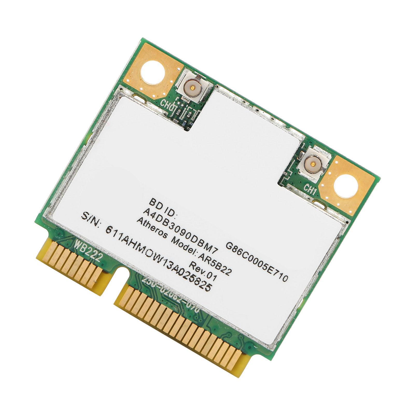 

Бездротова мережева карта Двохдіапазонний Wi-Fi 802.11ac Bluetooth 4.0 Адаптер AR5B22 2.45 ГГц