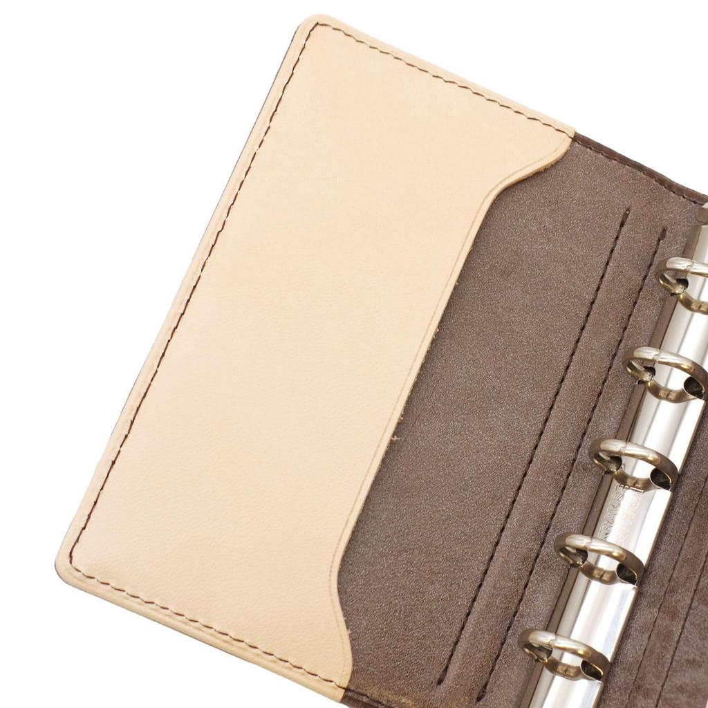 Mini 5 Size 13mm Genuine Leather System Organizer 12381921 N/PEARCE [Gray]