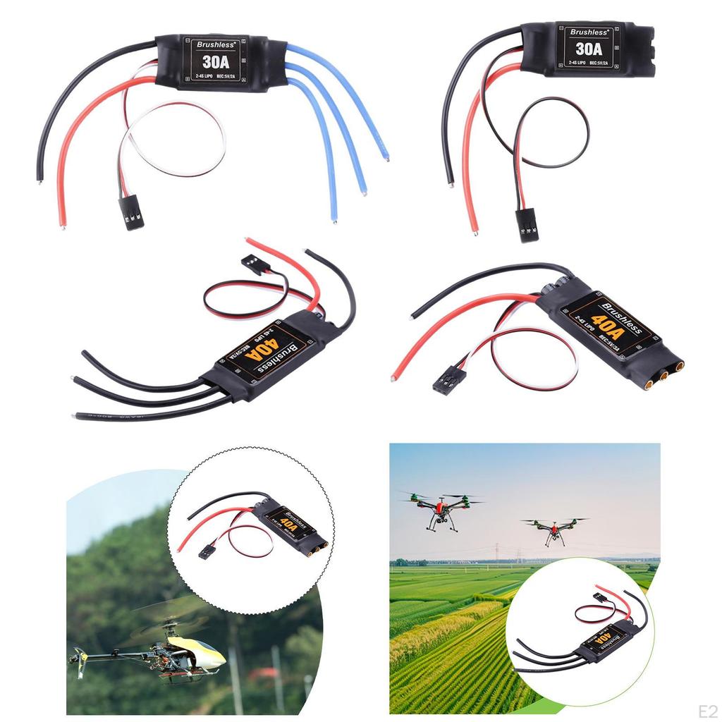 Brushless ESC Helicopter Fittings High Performance Repair Parts Accessory