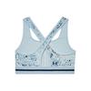 Under Armour Project Rock Johnson Medium Support Sports Bra Women underwear Blue 1371365-478