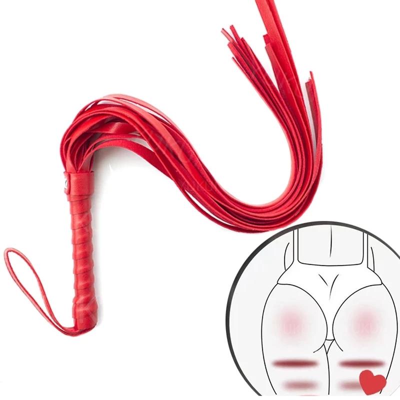 Slave Whip Adult Game Temperament and Interest Leather Whip Bound Toys Adult Alternative Sex Toys Adult Role-playing