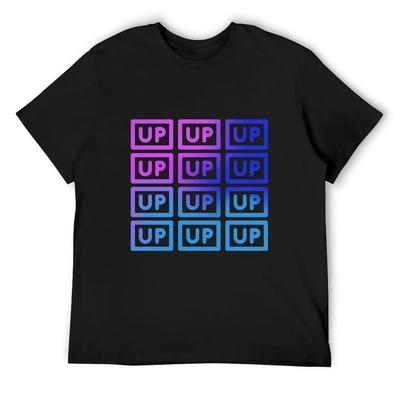 T-shirt à logo dégradé tops d'été personnalisés pour un garçon chemises d'entraînement pour hommes