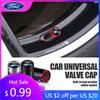 Adesivo per Auto 4 Pezzi Fibra di Carbonio Tappo Valvola Pneumatico Ruota Auto Decorazione Auto Per Ford Fiesta Focus 2 Mk3 Mondeo Mk4 Mustang R