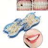 50Pcs/Box Dental Crowns Resin Realistic Dental Crowns Porcelain Temporary Teeth Crown Oral Teeth Whitening Anterior Molar Crown.