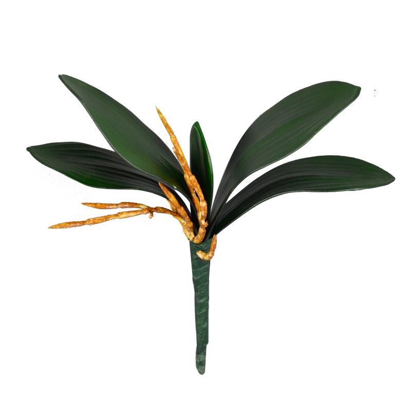 Artificial Phalaenopsis Leaf Decoration for Home, Photography, and Weddings