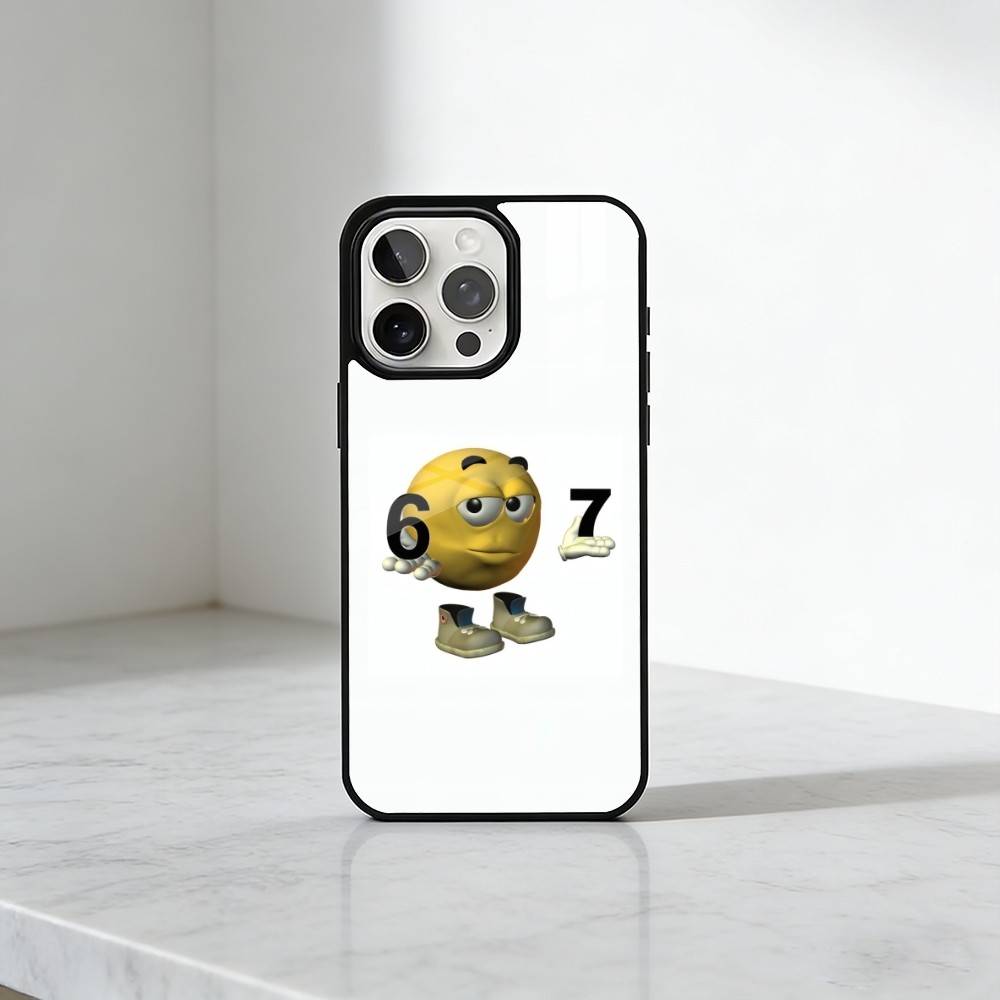 Funny Six-Seven Memes 67 Phone Case For iPhone17,16,15,14,13 Plus,Pro Max Magnetic For Magsafe Wireless Charging