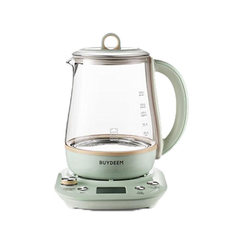 Buydeem K165 Multi-functional Health Pot with Steamer & Stew Pot, 1.5L CN plug (adapter included)