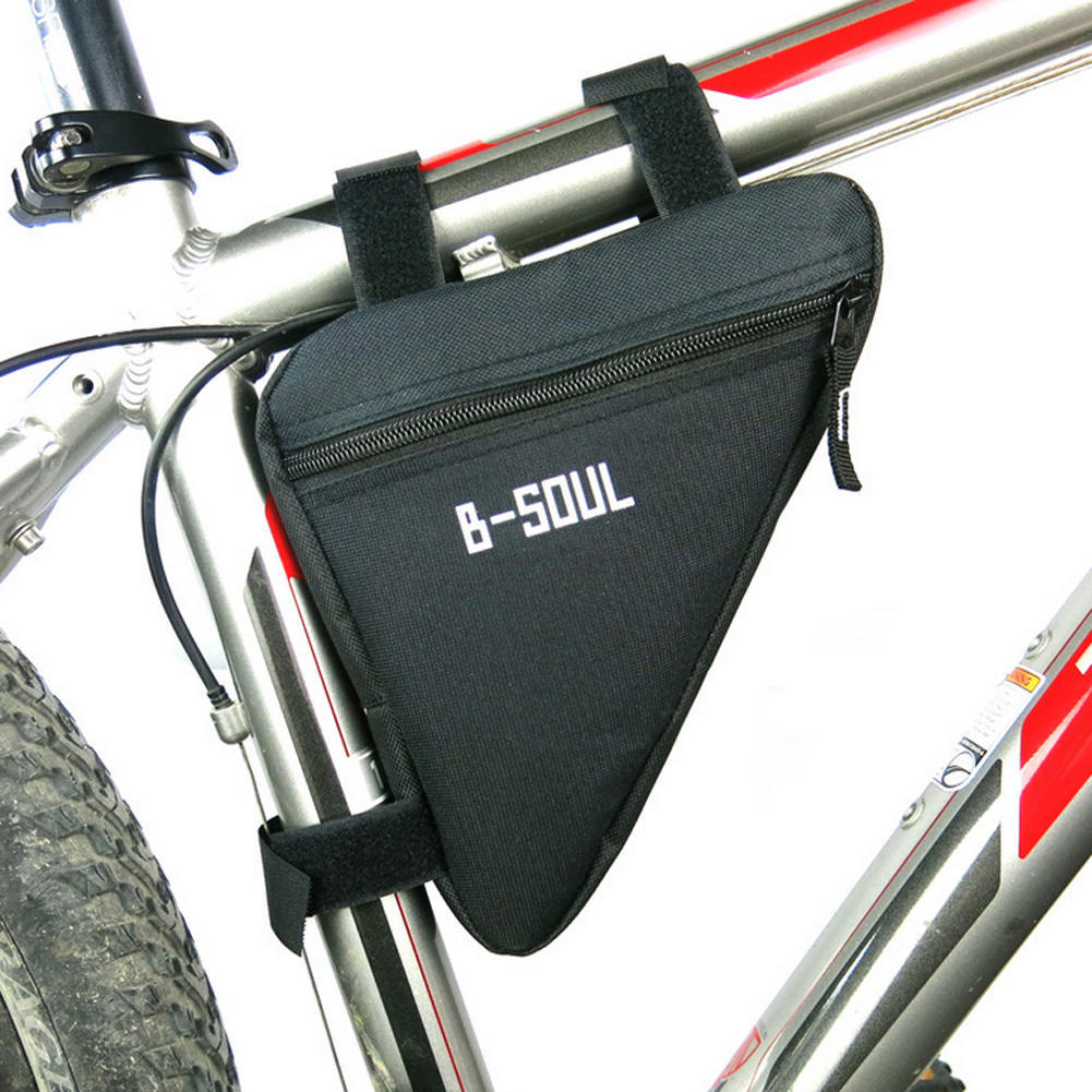 Waterproof Triangle Cycling Bicycle Bags Front Tube Frame Bag Mountain Bike Triangle Pouch Frame Holder Saddle Bag
