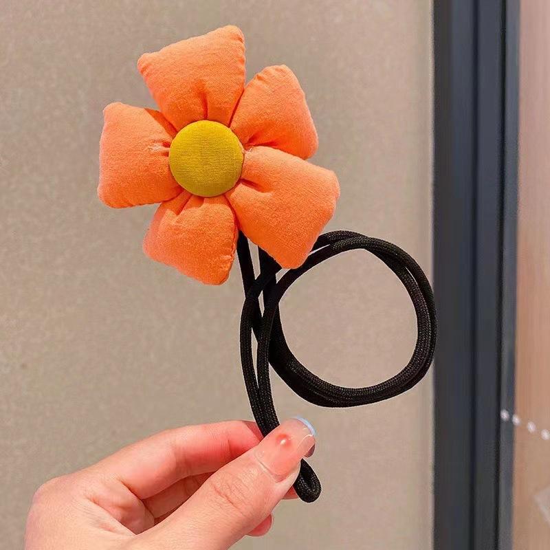 Charm Flower Children's Non-Scraping Ideal Tool Hair Flower Headpiece Hair Braid Maker 1 PC for Girls To Tie Their Hair Up Little Girl Hairpin Styler