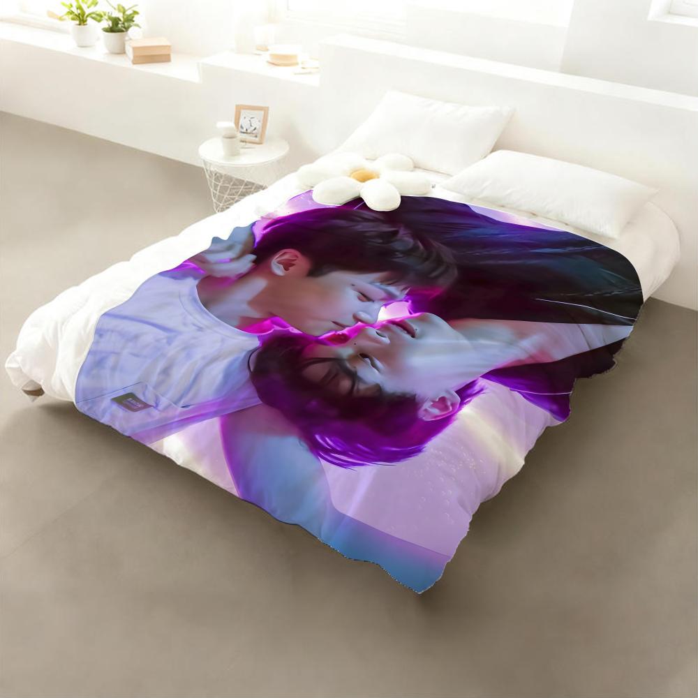 Drama Revenged Love Throw Flannel Throw Blanket: Soft Kid-Friendly Warm Anti-Static All Season Washable Couch Bed Home