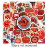 50 Tomato Plant Pattern Stickers - Trendy Fun for Journals, Luggage & DIY