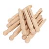 10Pcs Wooden Yarn Ball Winder Large Hollow Slot Strong Smoothing Wood Yarn Storage Stick for Winding Storing