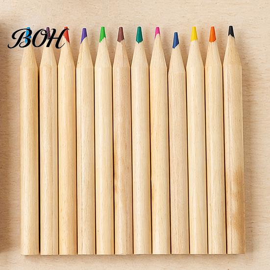 Bright Colored Pencils 12PCS for Kids, Drawing Pencils, Art Smooth Sharpening Creation Wooden Coloring Book And School Supplies Long